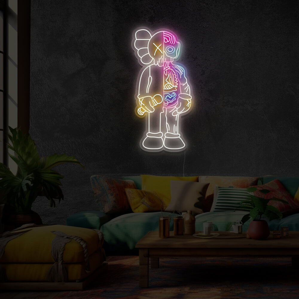 kaws-decoration-mode-neon-led