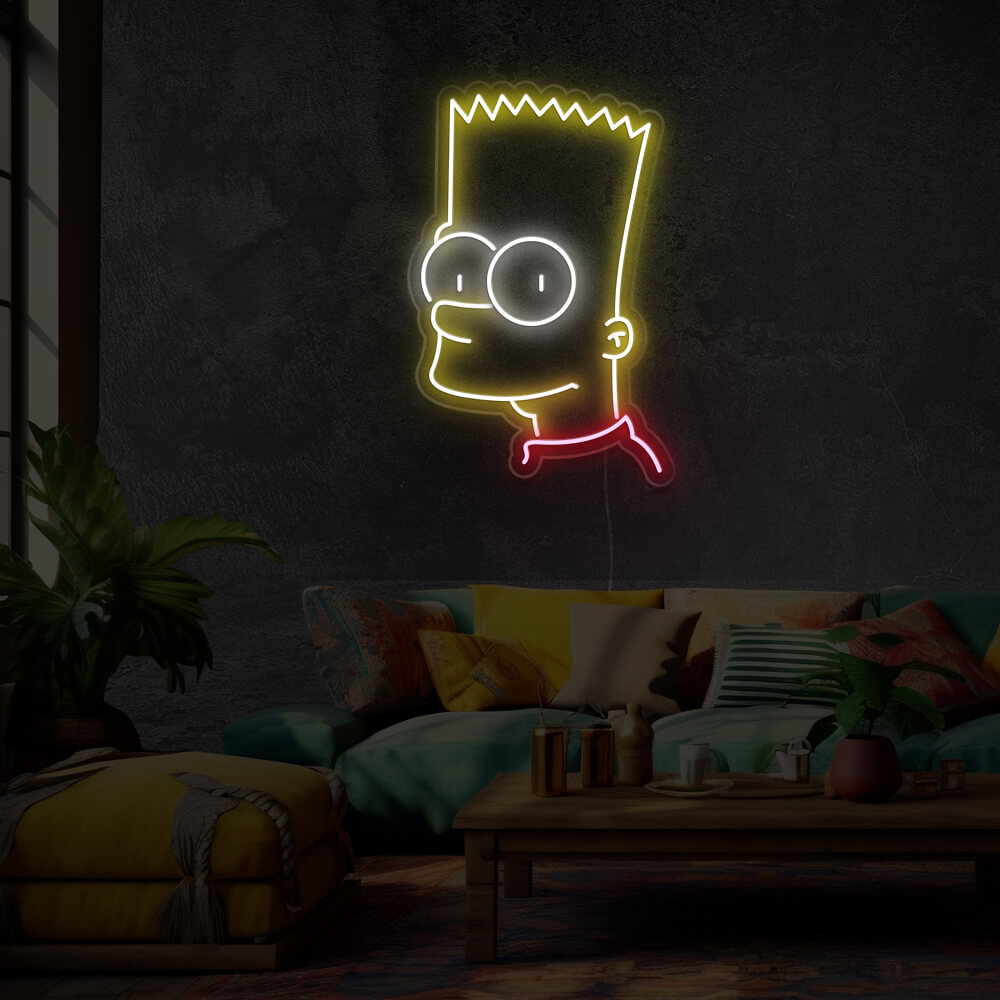 bart-simpson-saga-decoration-neon-led