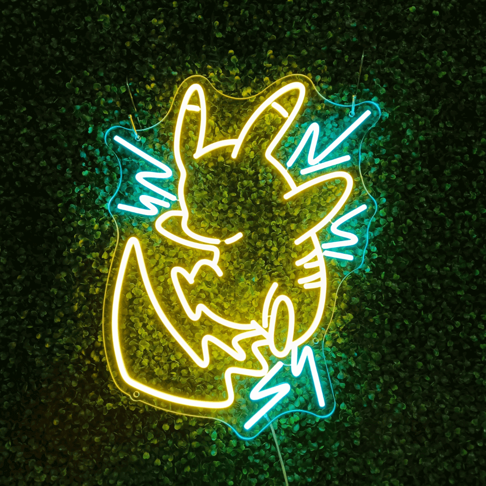 neon pikachu pour chambre