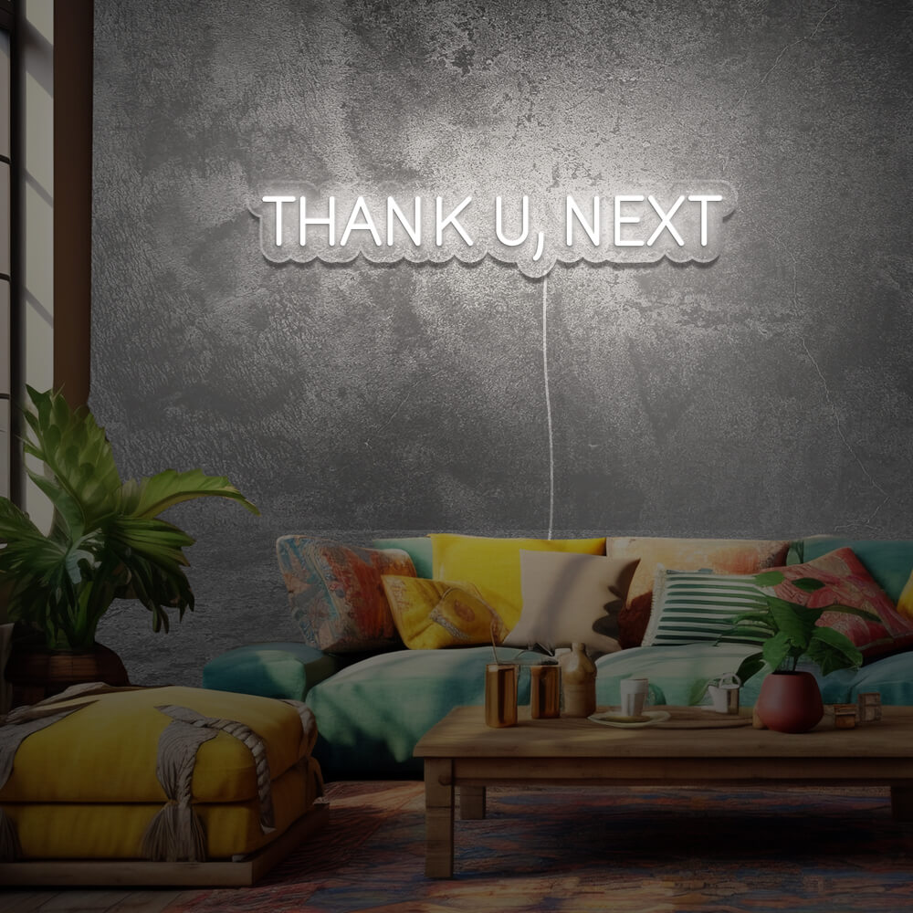 thank-you-next-texte-neon-led-Blanc Froid