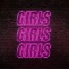 Vous l'avez compris ici c'est girls only et ca brille fort.