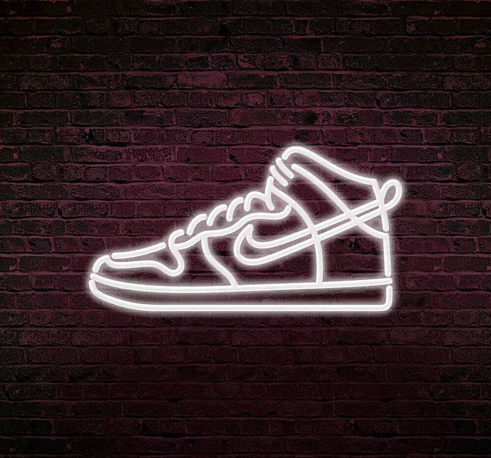 L'indémodable sneakers nike dunk en version haute et lumineuse.