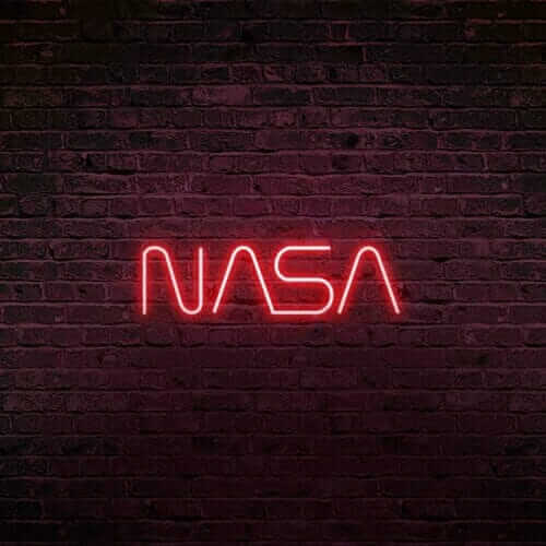 Pour les amoureux de l'astrologie, illuminez votre passion avec ce néon NASA.