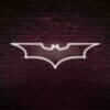 Sécurisez votre intérieur avec le logo Batman en néon