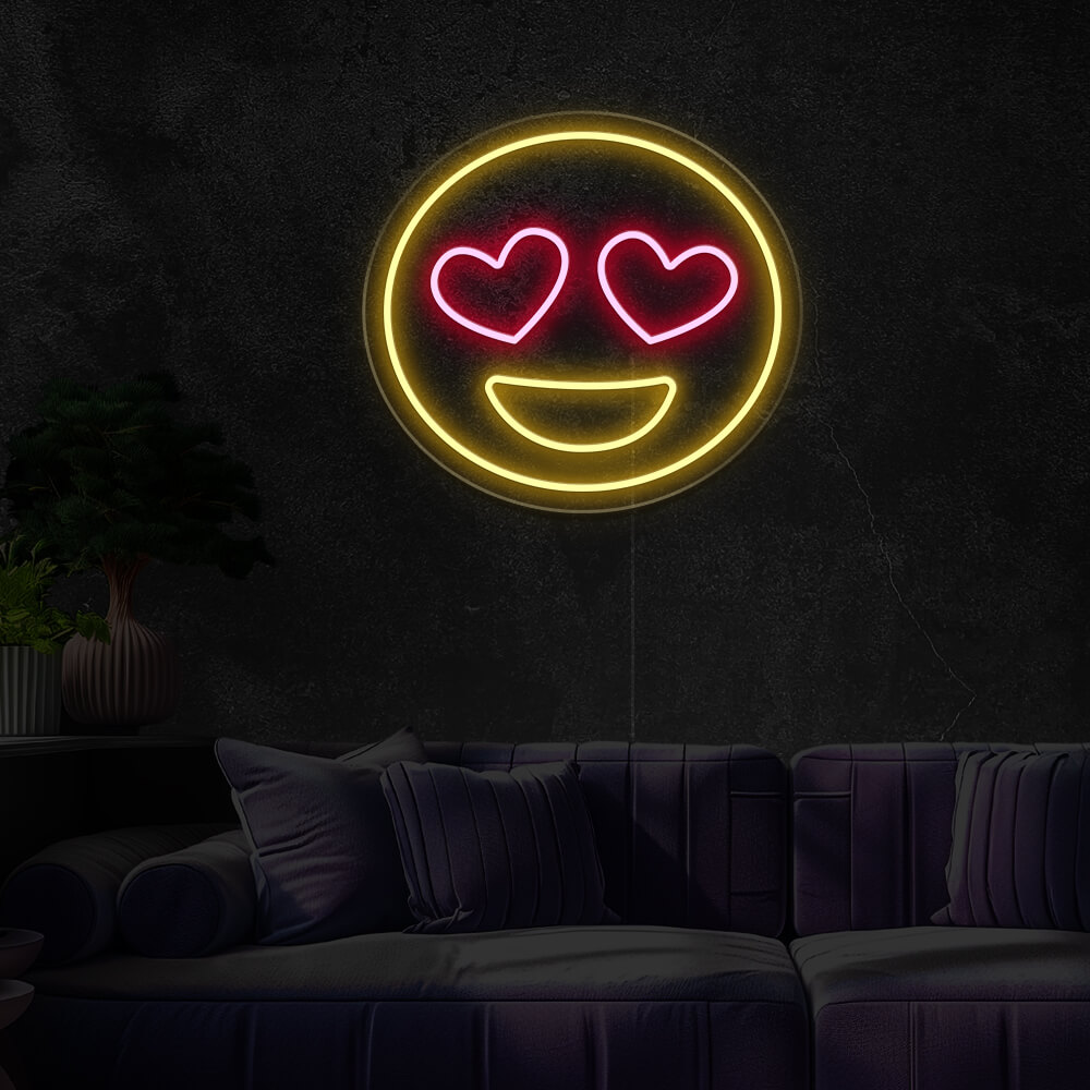 emoji-smiley-coeur-neon-led