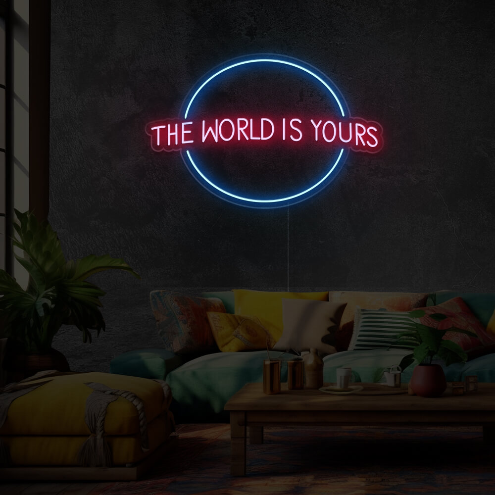 the-world-is-your-neon-led