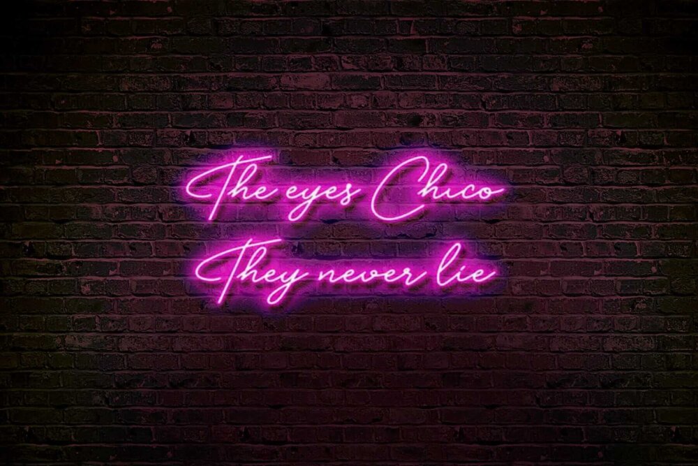 theeyeschico film cinema neon