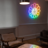 néon décoratif takashi murakami avec technologie led