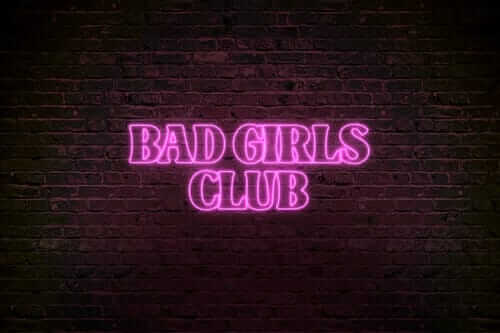 BAD GIRLS CLUB neon light genius led