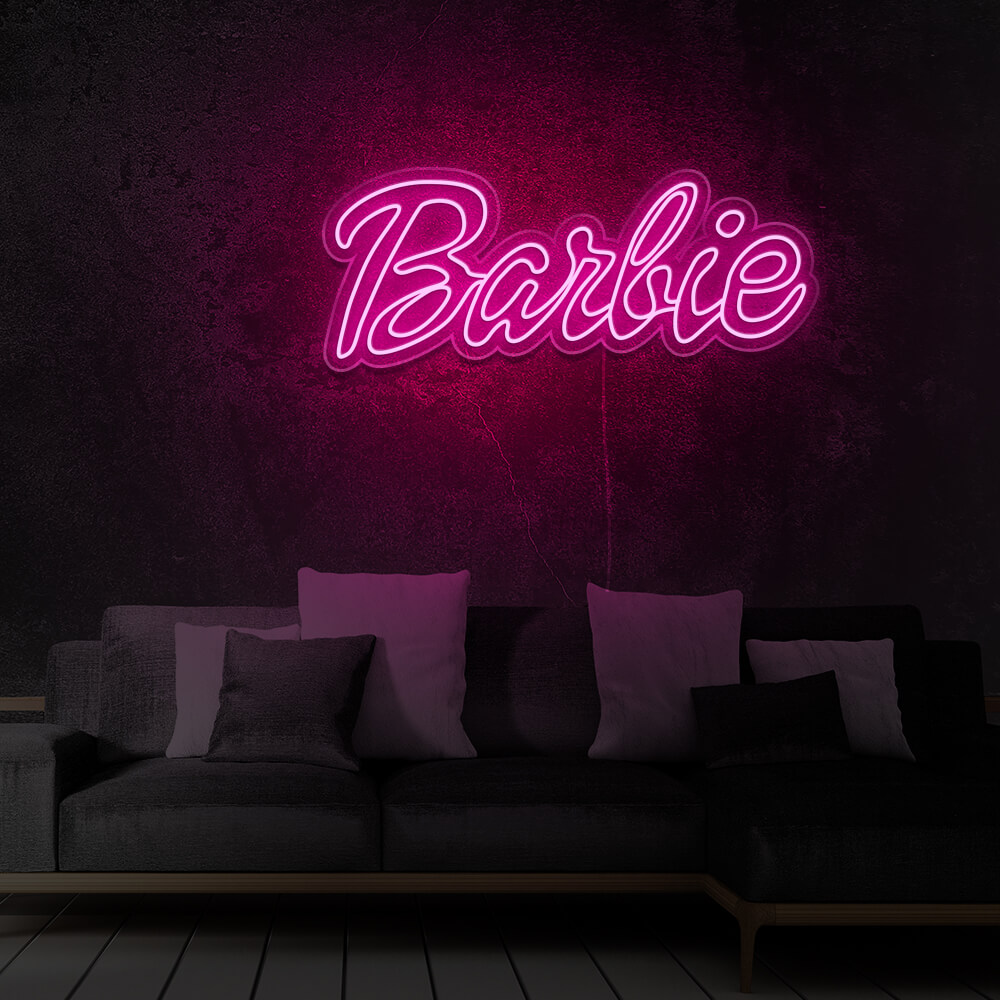 barbie-blonde-neon-led-Rose Fuschia